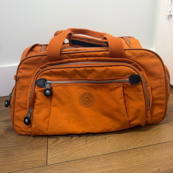 Kipling Handbags - Kipling Orange Travel Duffel Bag